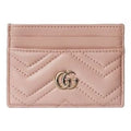 (WMNS) Gucci 26 GG Marmont Card Holder Wallet 'Pink Beige' 443127-AAFAX-5753