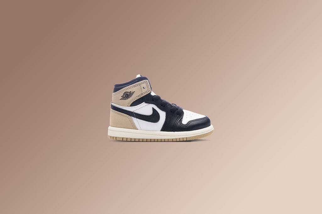 Air Jordan 1 Retro High OG (TD) - Black/Legend MD Brown/White