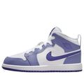 (PS) Air Jordan 1 Mid 'Dusty Amethyst White Court Purple' DQ8424-500