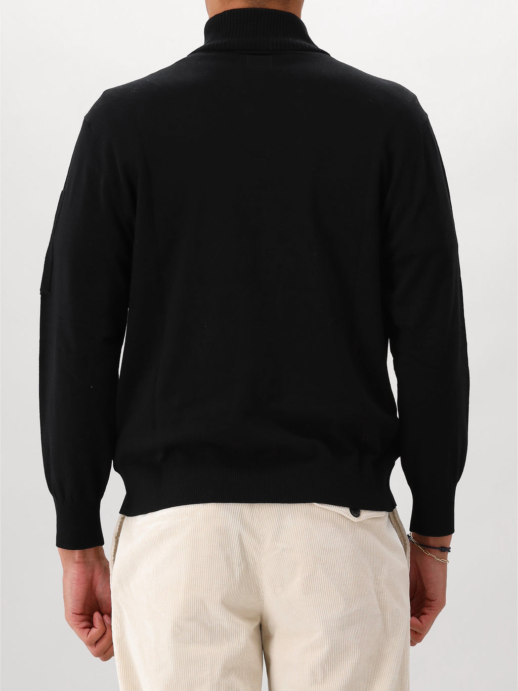 C.P. Company Trui Zwart Polo Collar