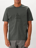 C.P. Company T-shirt Donker Grijs Jersey 30/2 Twisted