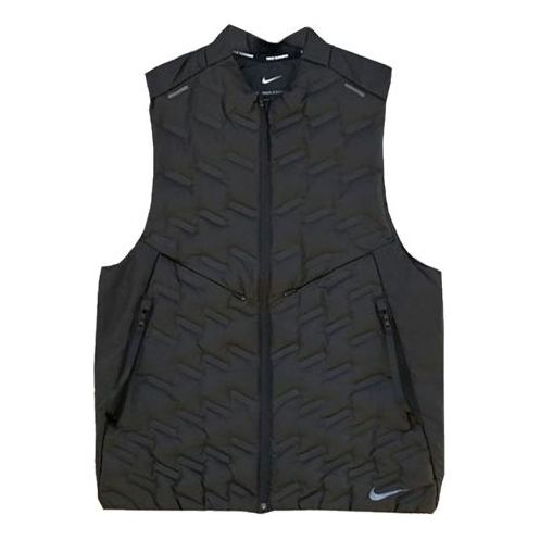 Nike Therma-Fit Adv Repel Light waterproof Running Sports Down Vest Black DD5696-010