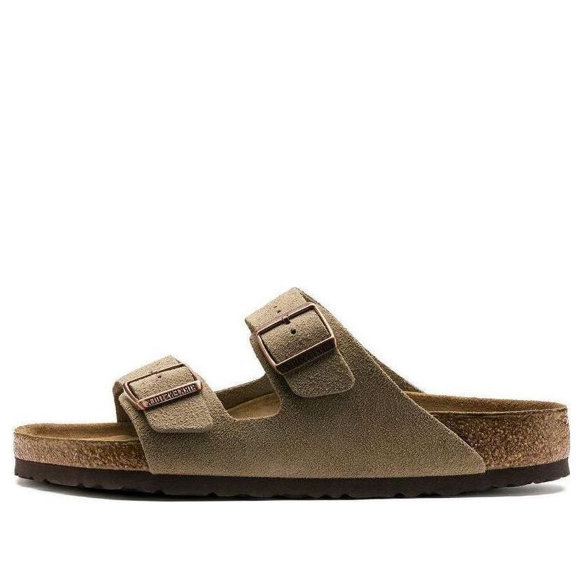 Birkenstock Arizona Soft Footbed Suede Leather 'Taupe' 0951301
