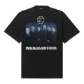 Men's Balenciaga Rammstein Germany Band Crossover Short Sleeve Black 651795TLV511000