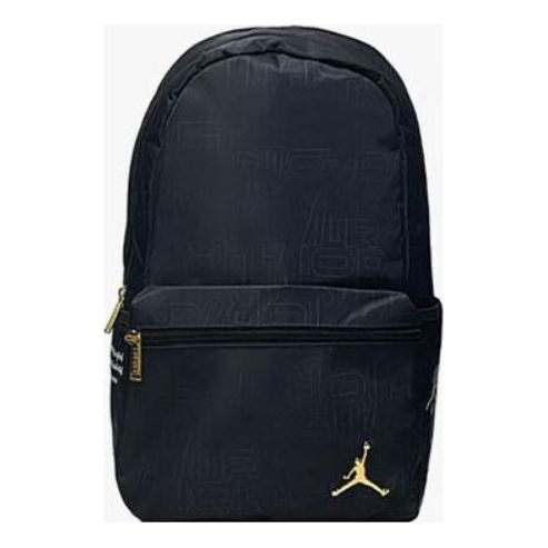 Air Jordan B&G Logo Backpack 'Black Gold' FZ1741-010