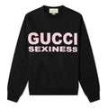 Gucci Sexiness Alphabet Printed Sweatshirt For Men Black 563972-XJCK2-1024