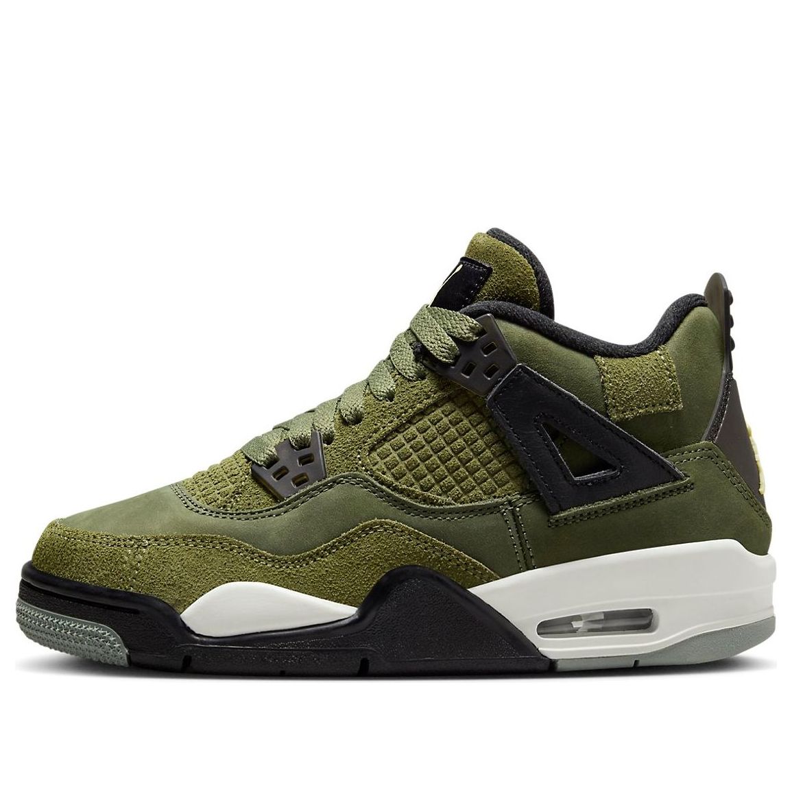 (GS) Air Jordan 4 Retro SE 'Craft - Olive' FB9928-200