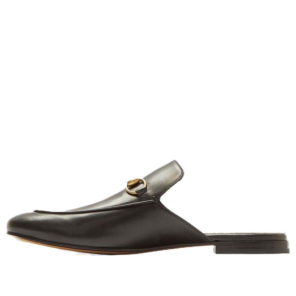Gucci Horsebit Leather Slipper 'Black' 426219-BLM00-1000