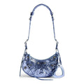 (WMNS) Balenciaga Le Cagole XS Shoulder Bag Metallized 'Purple' 6713090GT3Y5214