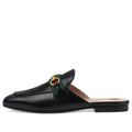 (WMNS) Gucci Princetown 'Black Gold' 629084-CQXM0-1060