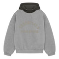 Fear of God Essentials SS24 Nylon Fleece Hoodie 'Dark Heather' 202SP244313F