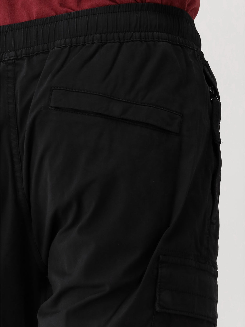 Stone Island Tapered Cargobroek Zwart