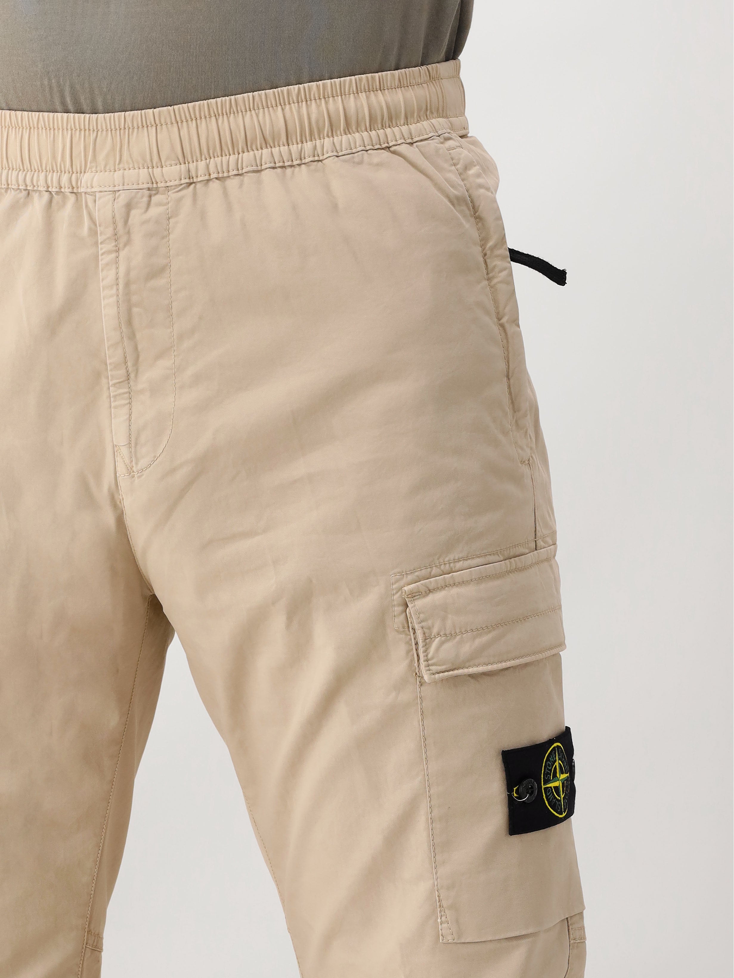 Stone Island Cargobroek Beige