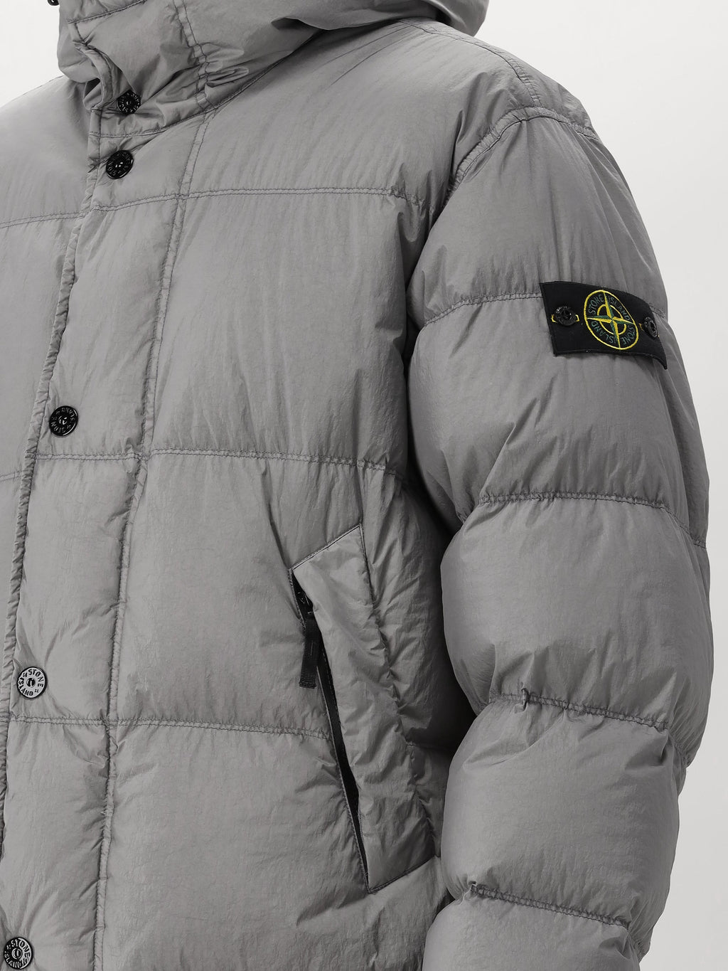 Stone Island Donsjas Grijs
