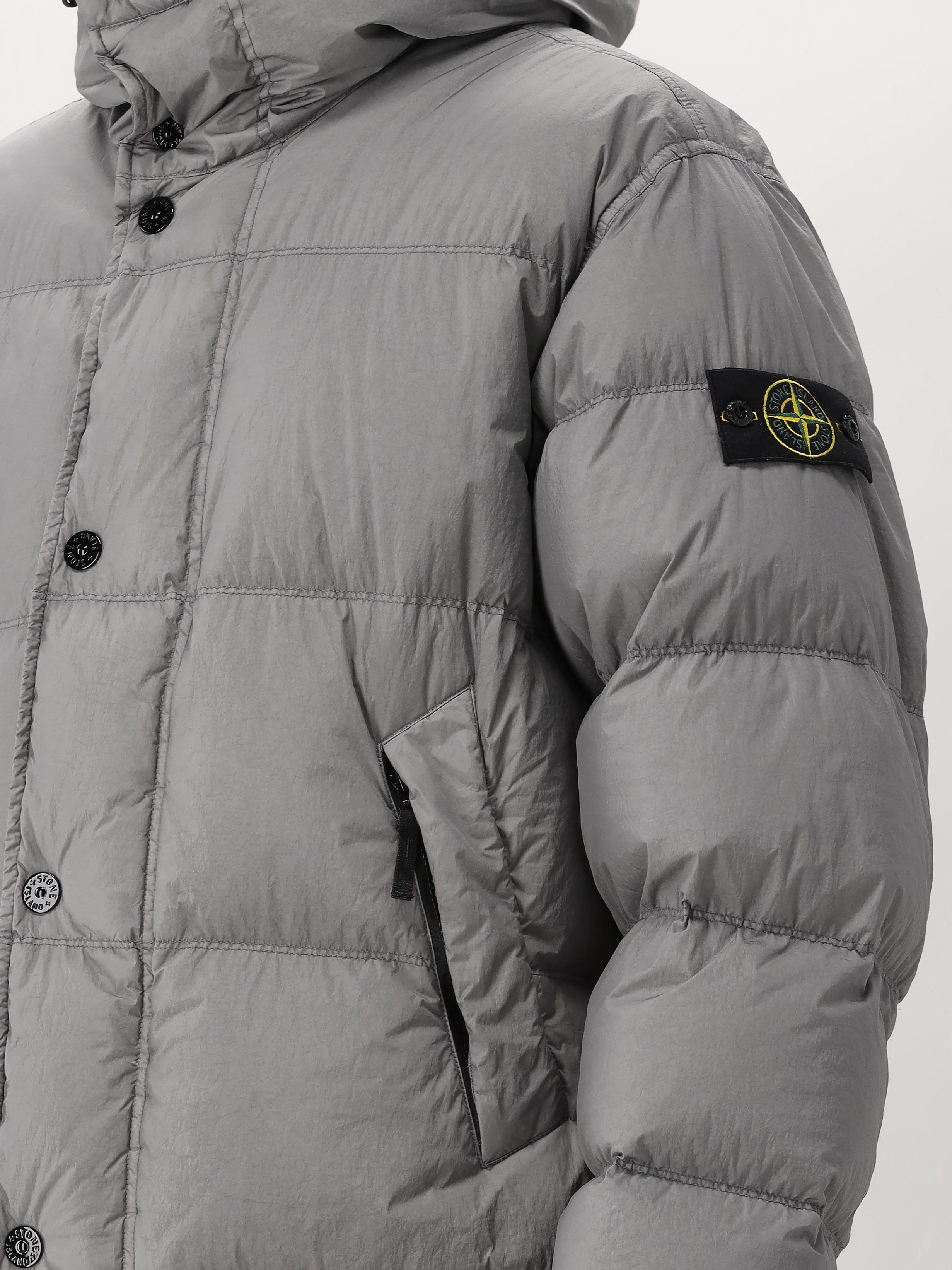 Stone Island Donsjas Grijs