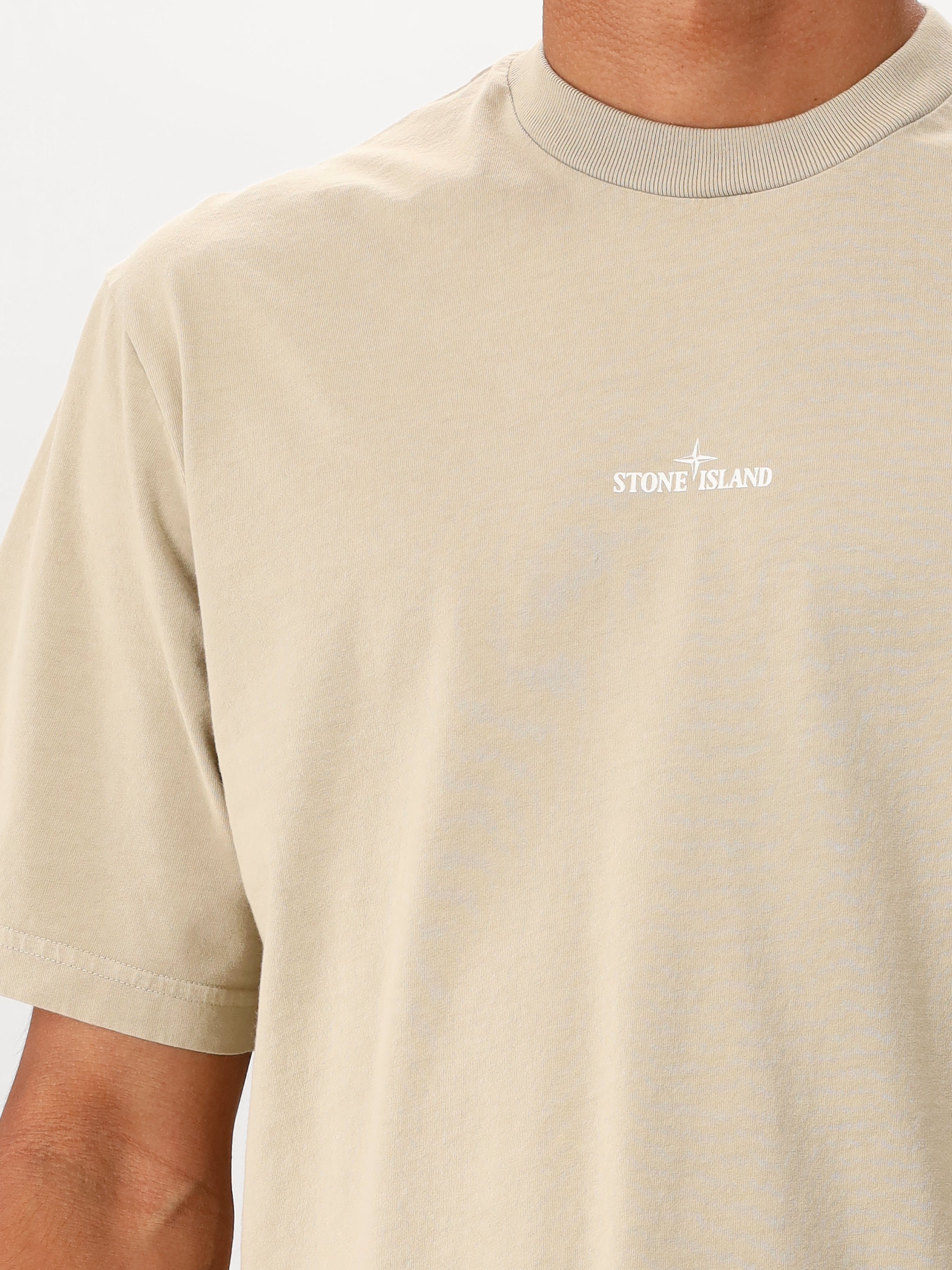Stone Island T-shirt Beige Expertise