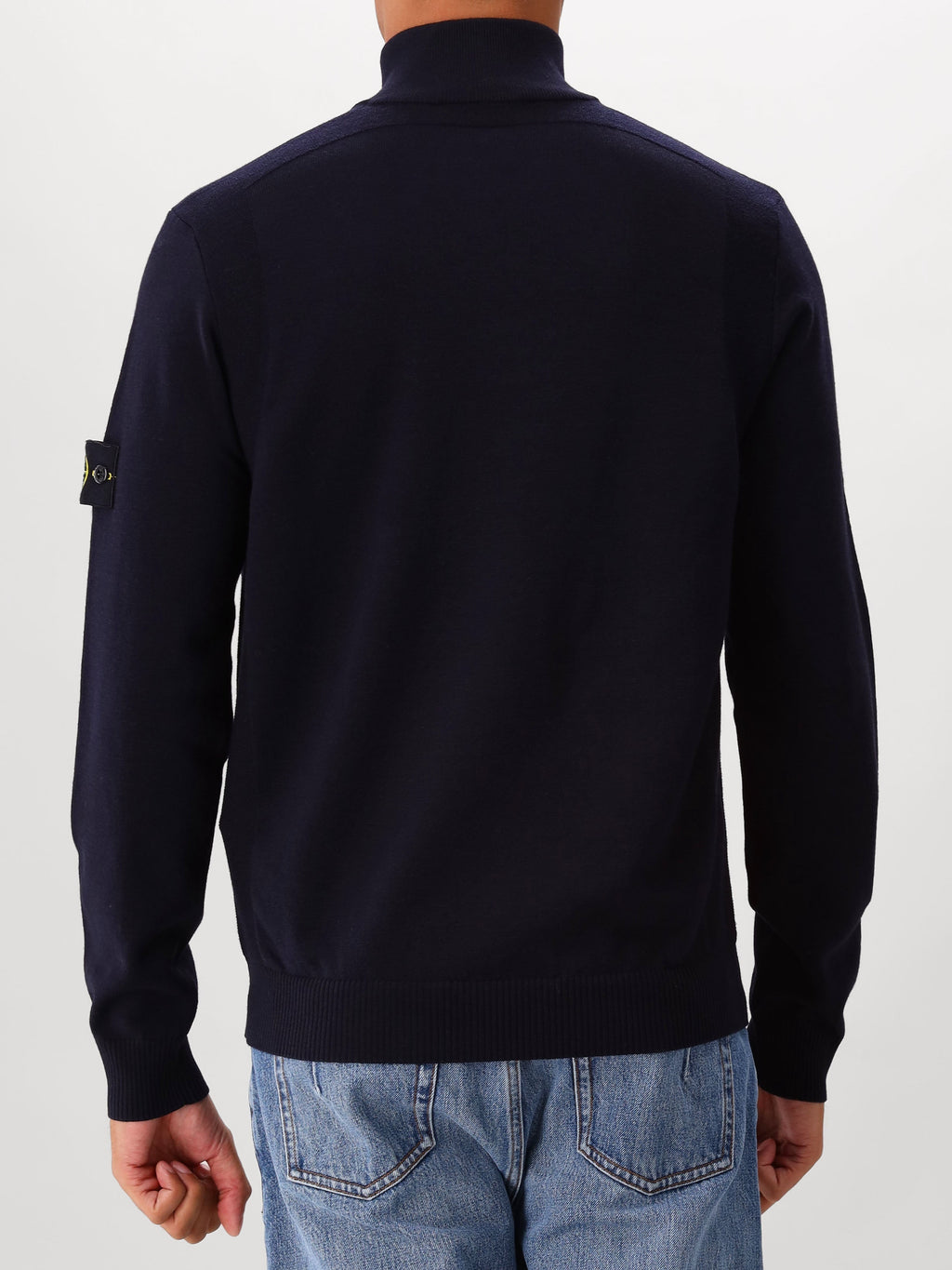 Stone Island Gebreide Trui Blauw