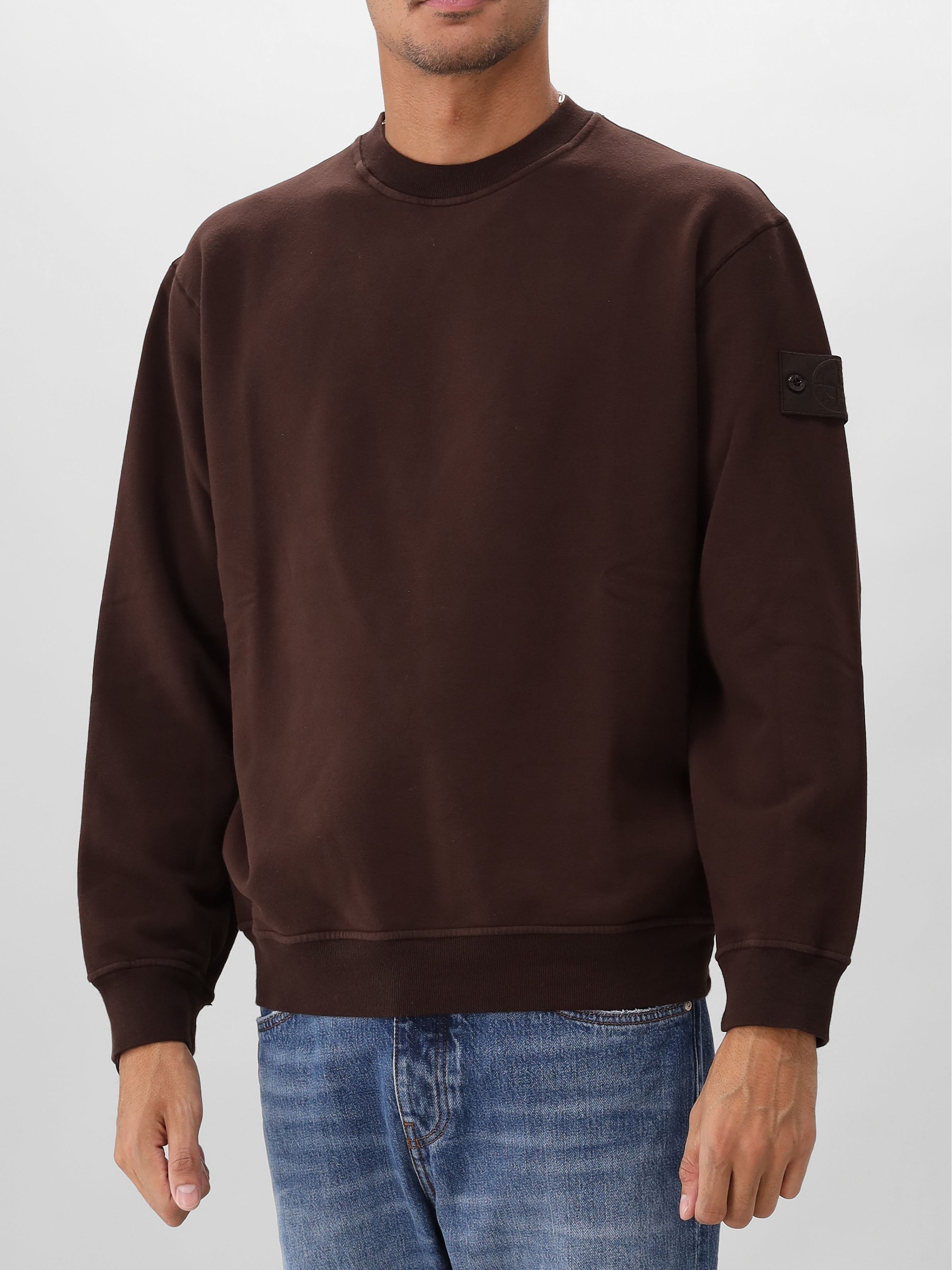 Stone Island Ghost Sweater Bruin