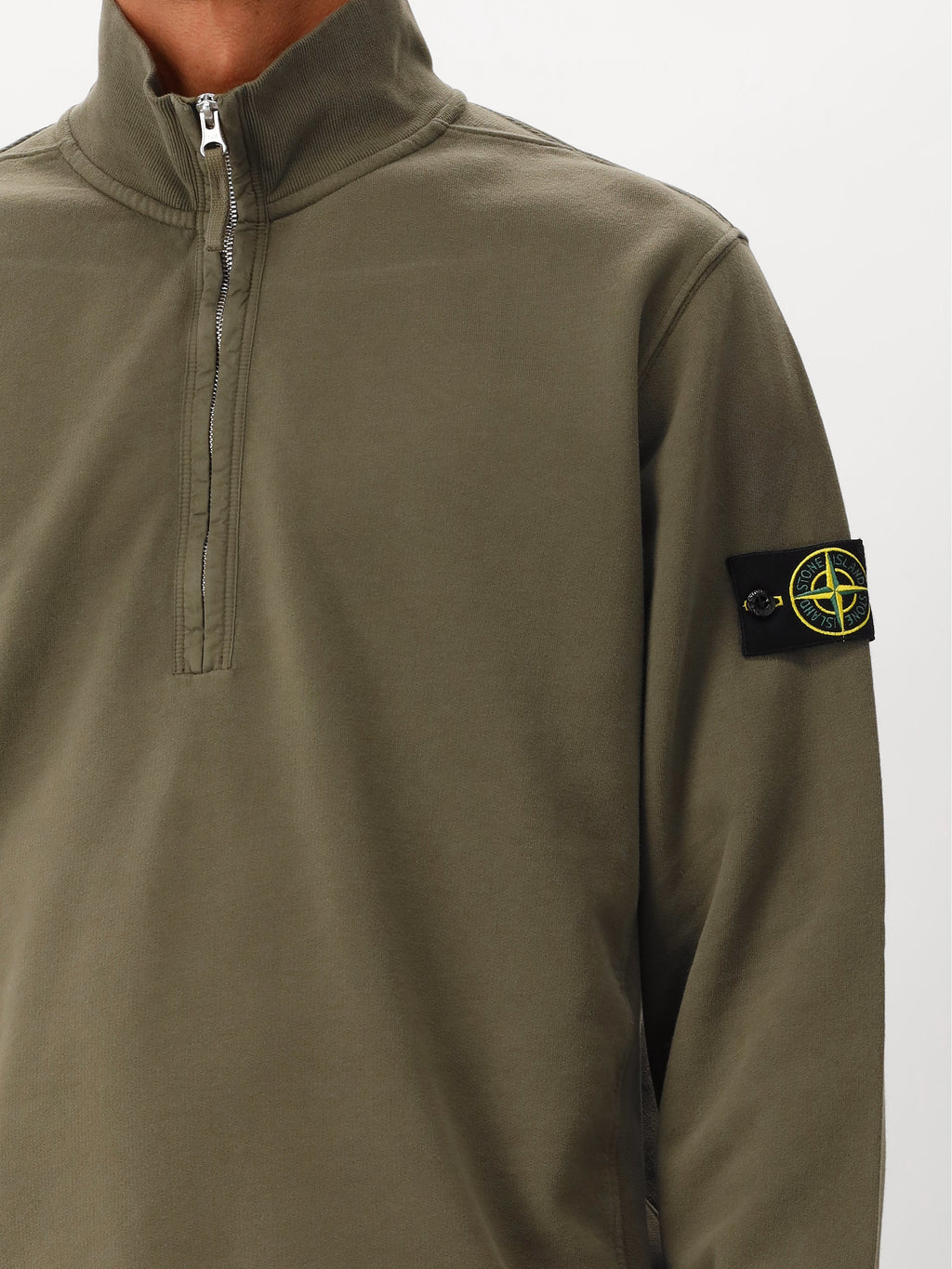 Stone Island Half Zip Groen