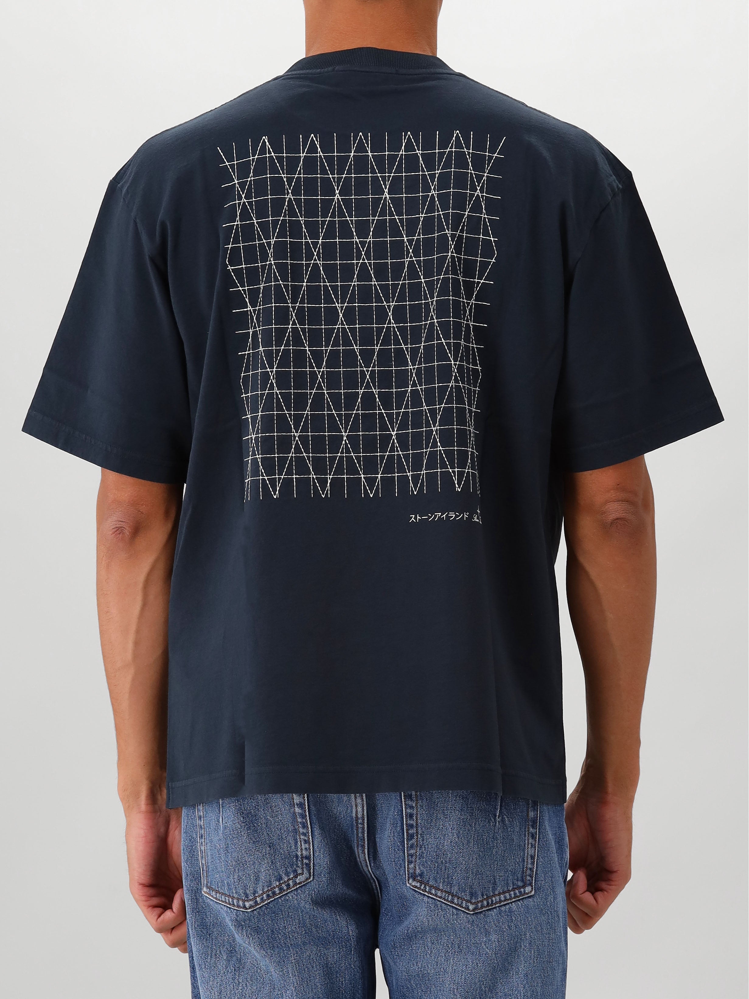 Stone Island T-shirt Blauw